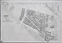 853509 Plattegrond van een deel van de stad Utrecht (het gebied tussen het Merwedekanaal/ Spinozaweg/ Vleutenseweg en ...